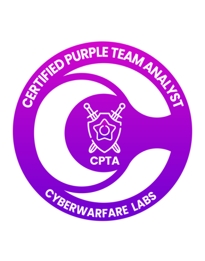 Purple Team Analyst Course [CPTA V1]