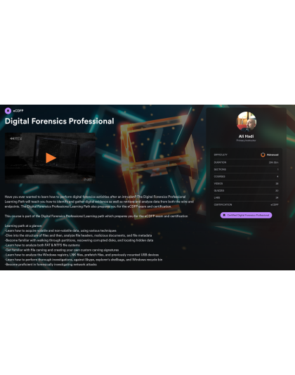 Digital Forensics Professional