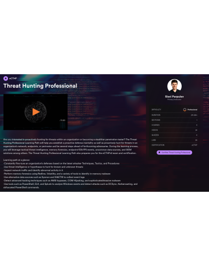 Threat Hunting Professional