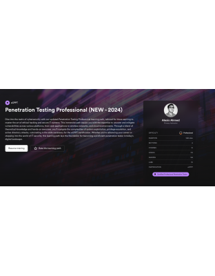 Penetration Testing Professional (NEW – 2024)